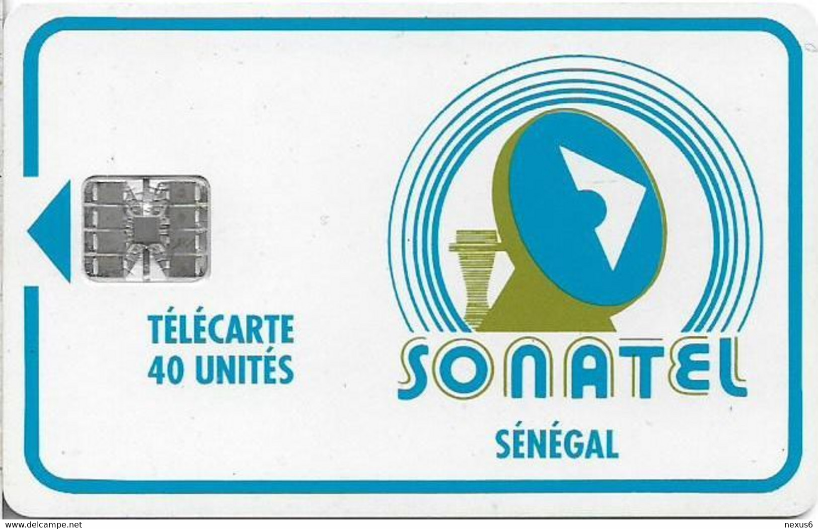 Senegal - Sonatel - Logo, Cn. C51148505, SC7, 40Units, Used - Senegal