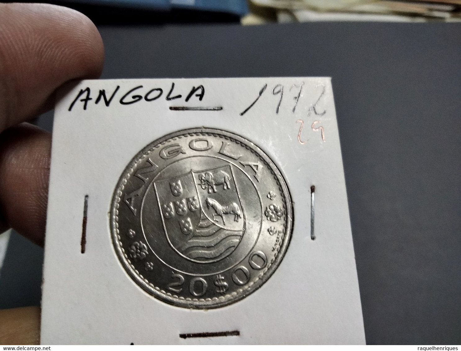 ANGOLA 20 ESCUDOS 1972 (G#29-29) - Angola