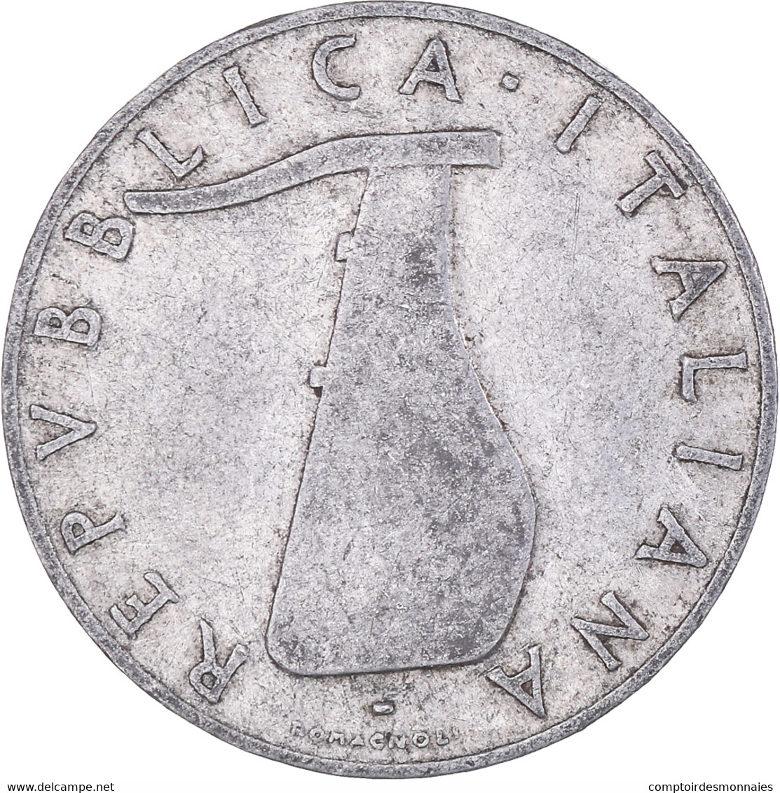 Monnaie, Italie, 5 Lire, 1953, Rome, B+, Aluminium, KM:92 - 5 Lire