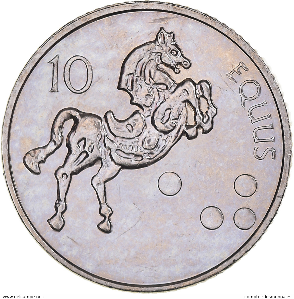 Monnaie, Slovénie, 10 Tolarjev, 2002, Kremnica, FDC, Cupro-nickel, KM:41 - Slovenia