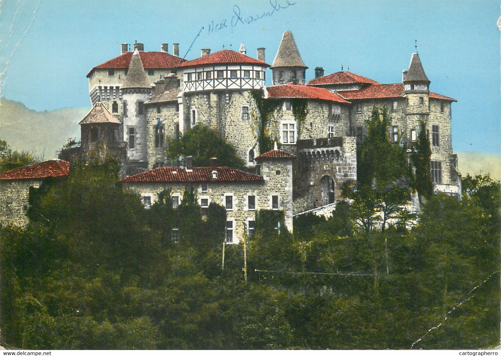 Postcard France Rhône  Saint-Laurent-de-Chamousset 1968 - Saint-Laurent-de-Chamousset