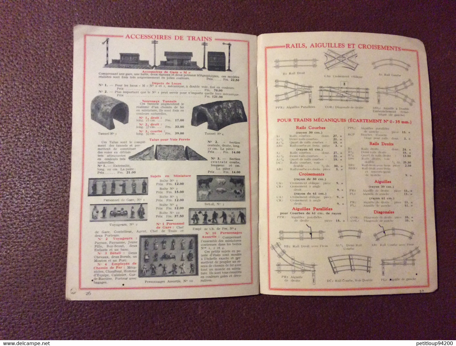JEU DE CONSTRUCTION  MECCANO + Catalogue MECCANO & Trains HORNBY + Valise  ANNEES 1930