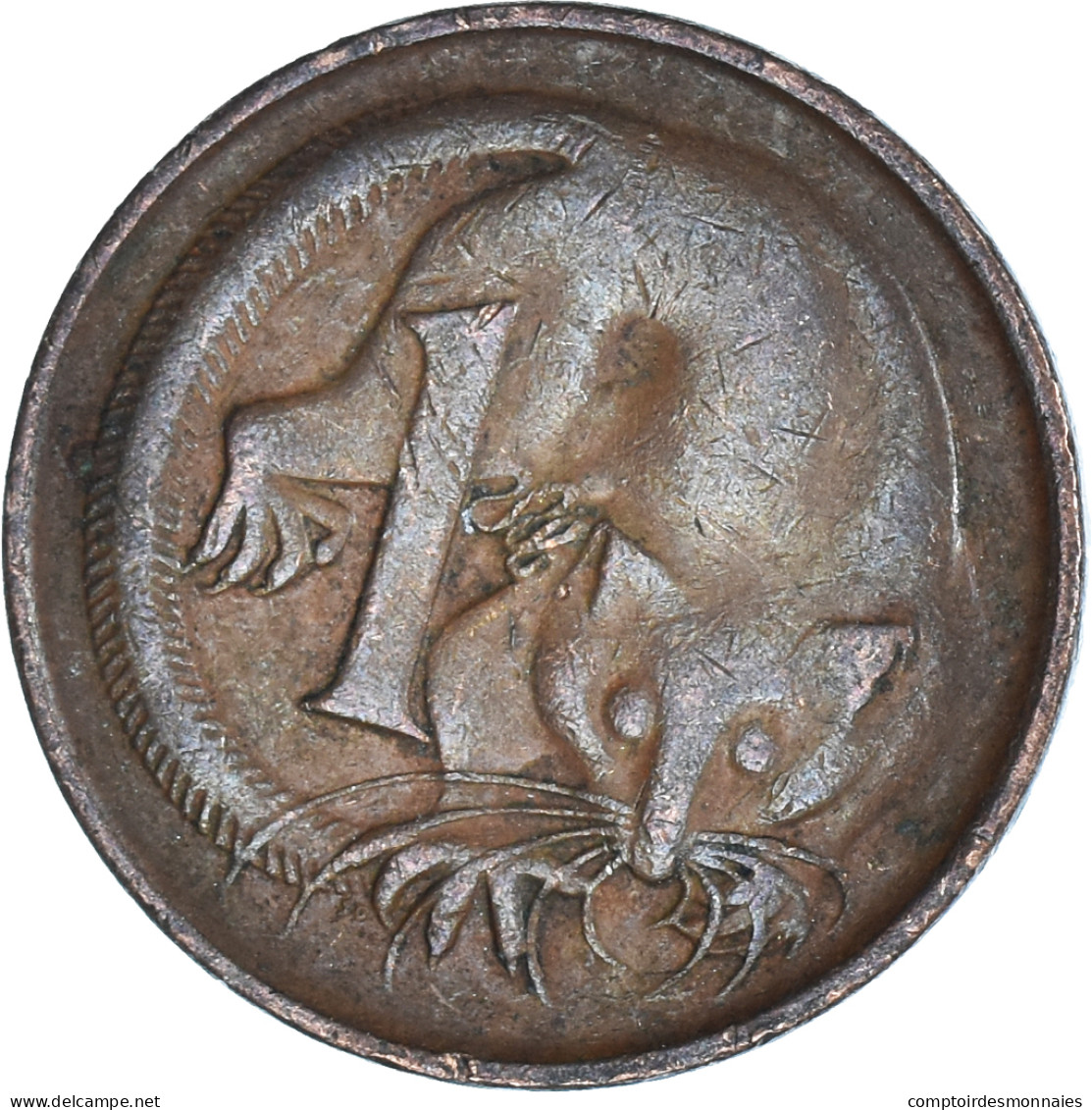 Monnaie, Australie, Cent, 1969 - Cent