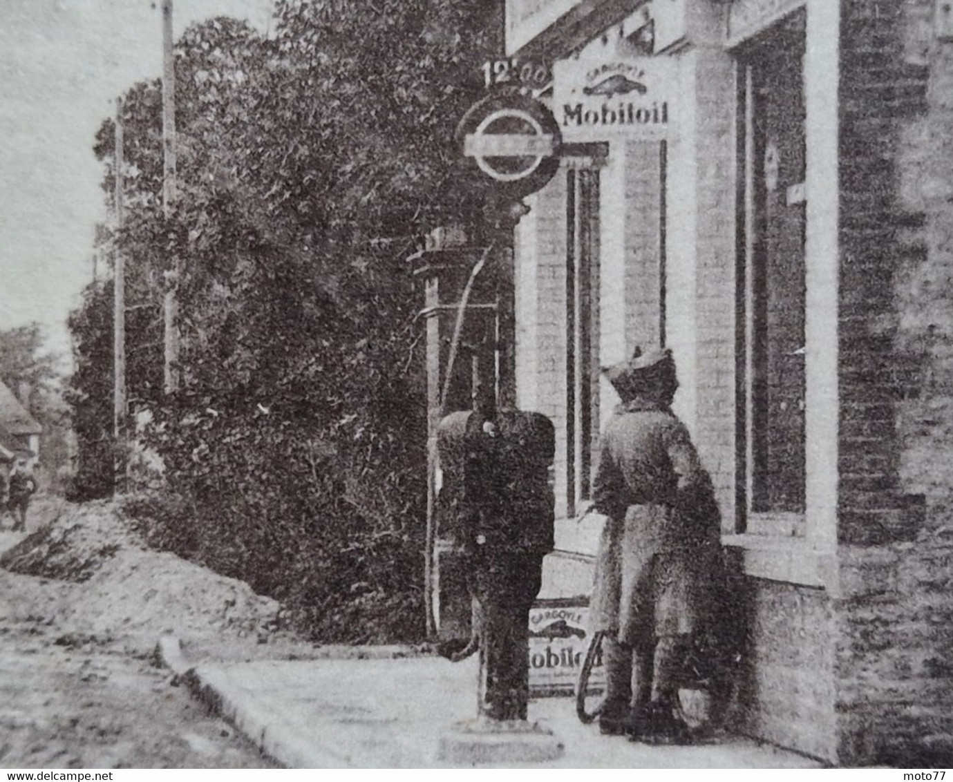 10 / AUBE - MAILLY Le Camp - Hôtel De L'Europe - CPA Carte Postale Ancienne - Soldat RR 3RAC 5ème B.ie CM28 Vers 1920 - Mailly-le-Camp