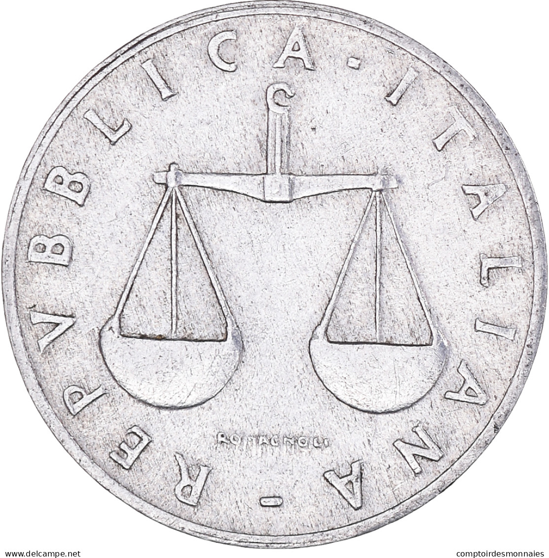 Monnaie, Italie, Lira, 1951, Rome, TTB, Aluminium, KM:91 - 1 Lire