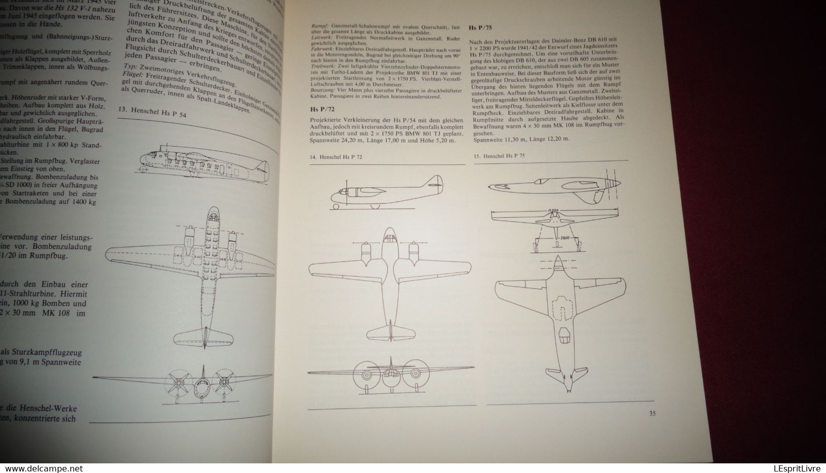 DIE DEUTSCHE LUFT RÜSTUNG 1933 1945 Luftwaffe Aviation Aéronautique Aircraft Messerschmitt  Henschel Junkers Me 262