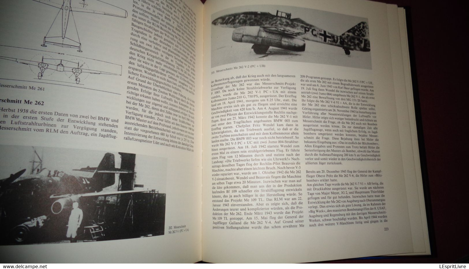 DIE DEUTSCHE LUFT RÜSTUNG 1933 1945 Luftwaffe Aviation Aéronautique Aircraft Messerschmitt  Henschel Junkers Me 262 - 5. Guerres Mondiales