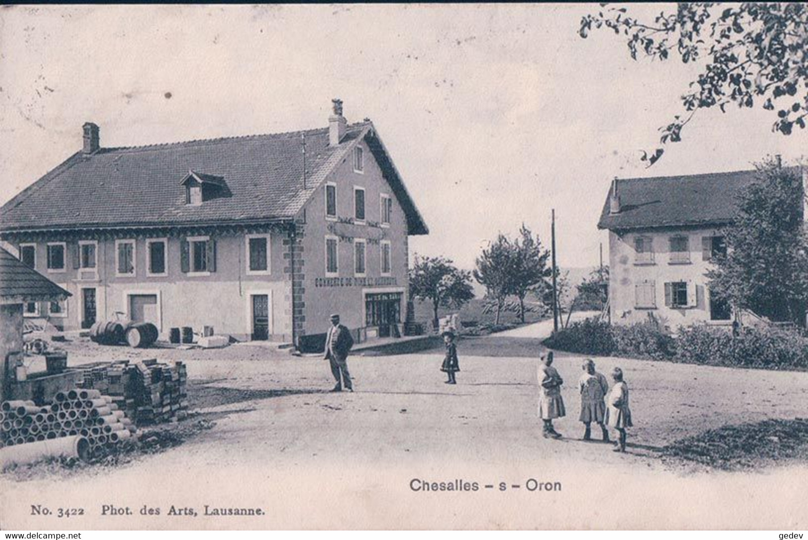 Chesalles Sur Oron VD, Commerce De Vins Et De Vermouth (3422) - Oron