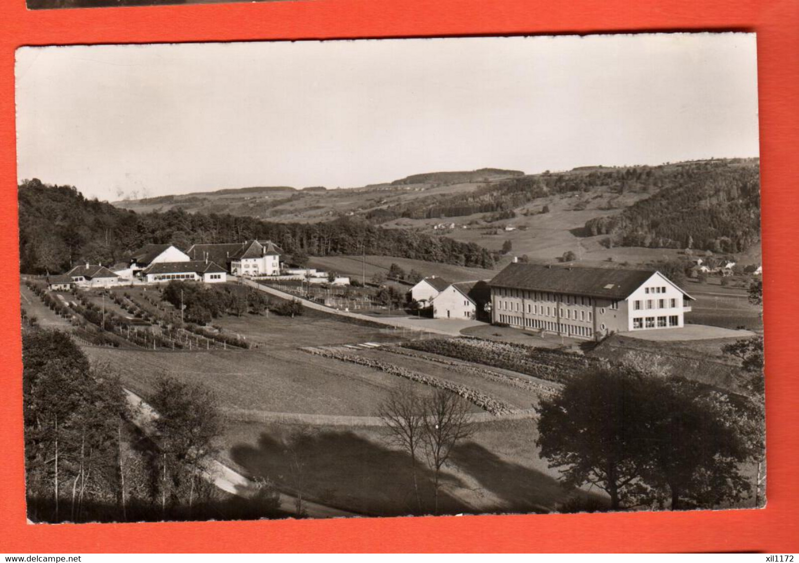 OAB-05  Ecole Cantonale D'agriculture Grange-Verney Sur Moudon  Circulé 1958 - Moudon