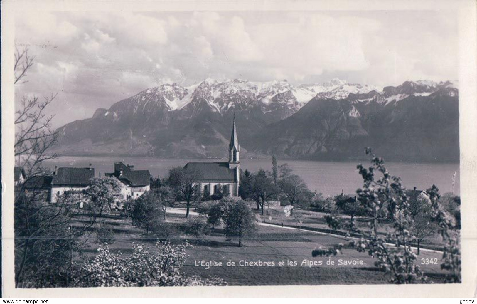 Chexbres VD, L'Eglise (3342) - Chexbres