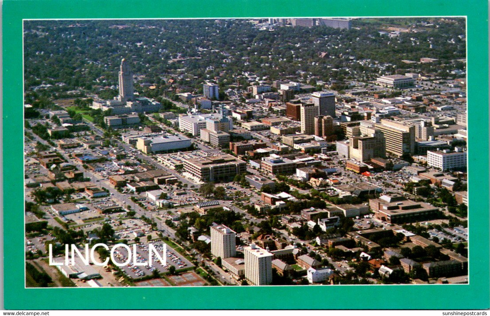 Nebraska Lincoln Aerial View - Lincoln