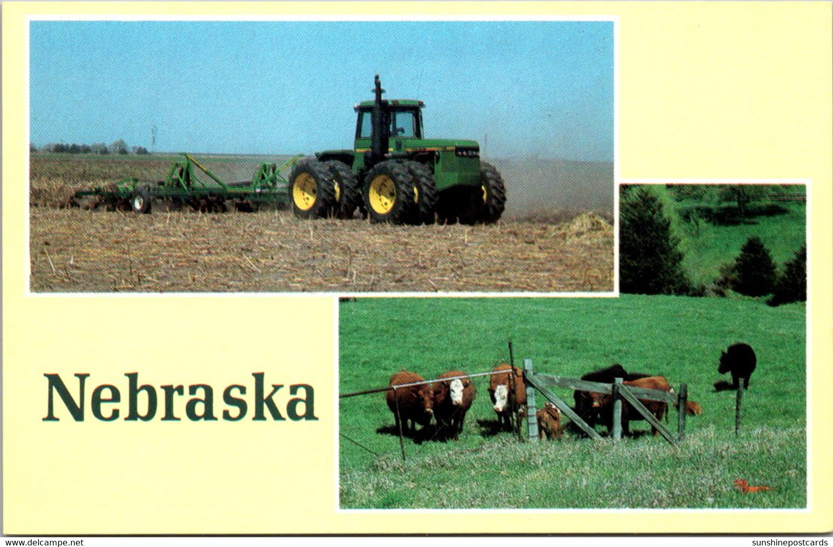 Nebraska Greetings With Farming Scenes - Sonstige & Ohne Zuordnung