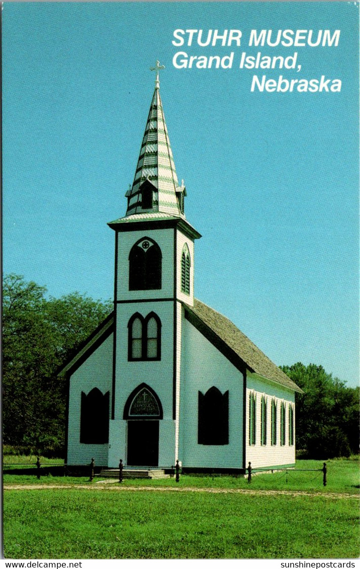 Nebraska Grand Island The Stuhr Museum Of The Prairie Frontier Danish Lutheran Church - Grand Island