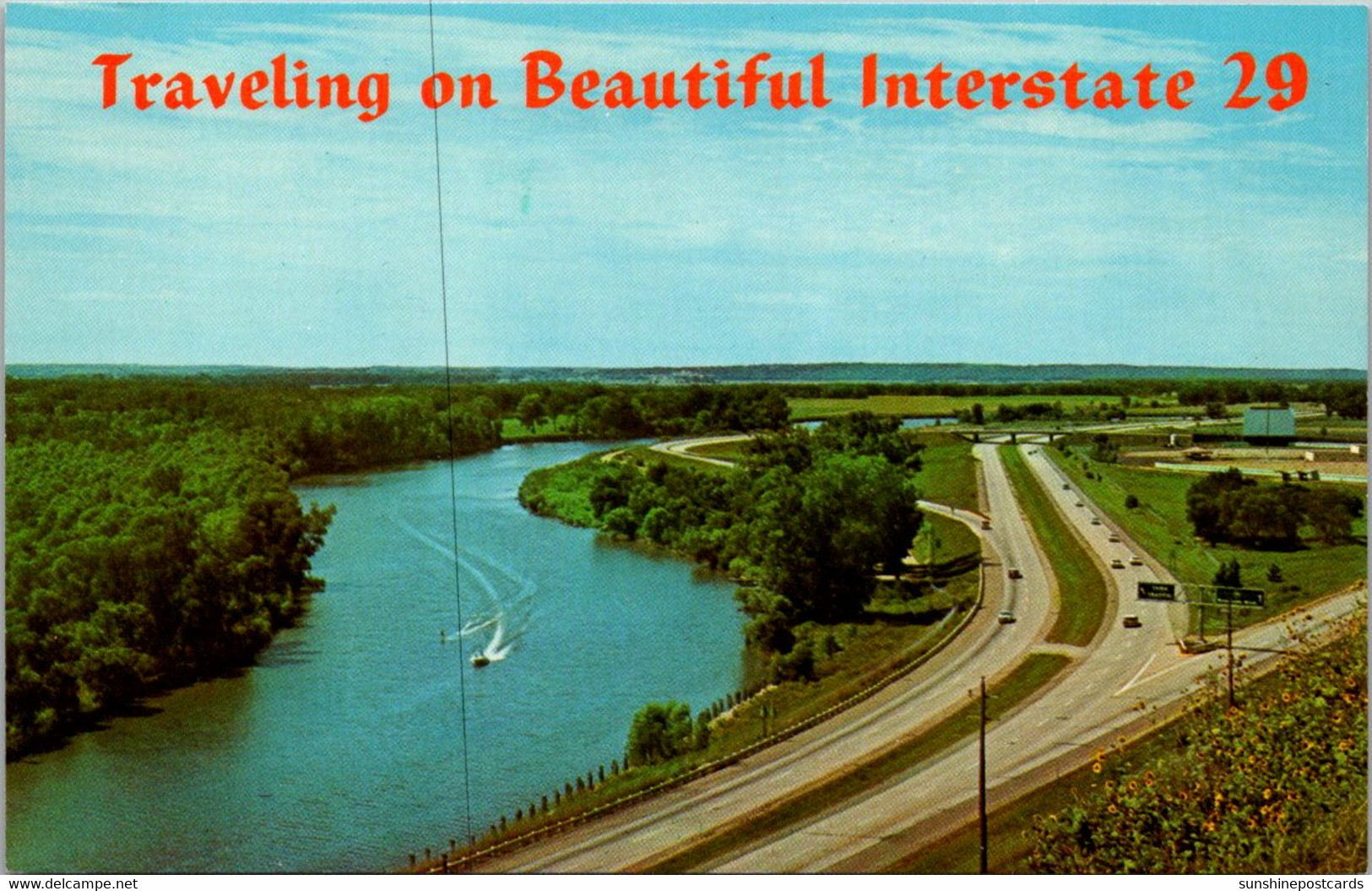 Nebraska Traveling On Interstate Highway Following Original Lewis And Clark Trail - Otros & Sin Clasificación