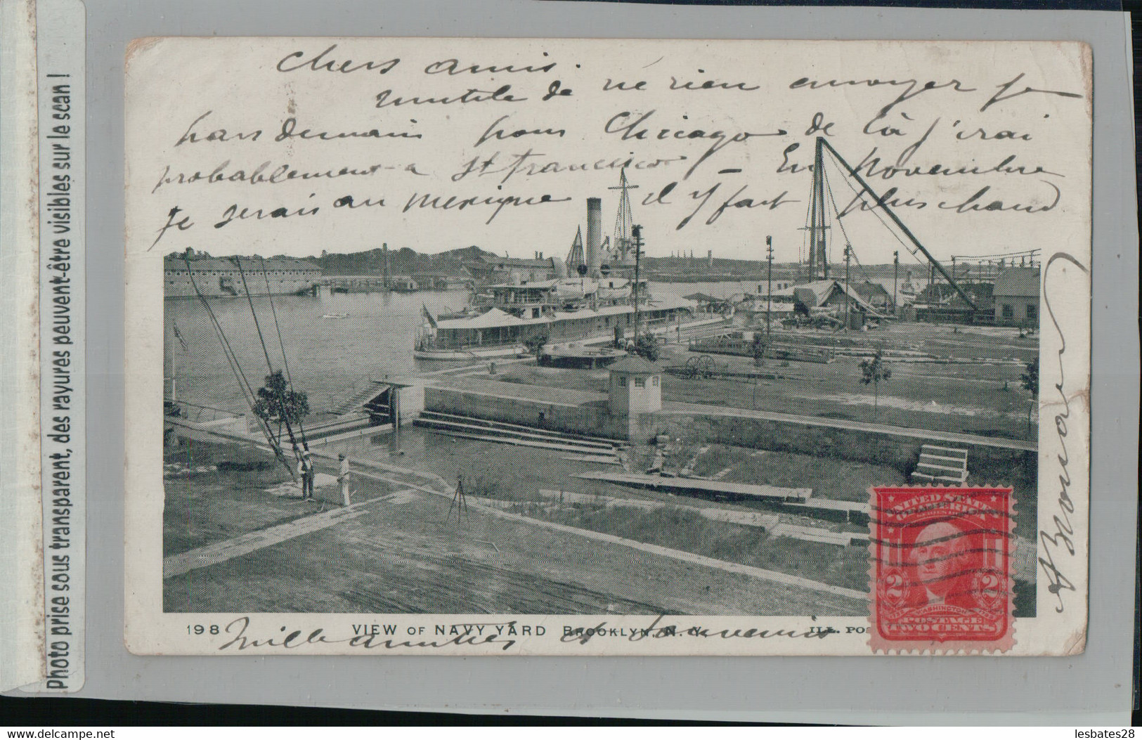 View Of Navy Yard, Brooklyn NY   PRECURSEUR 1905 (2022 DEC 038) - Brooklyn
