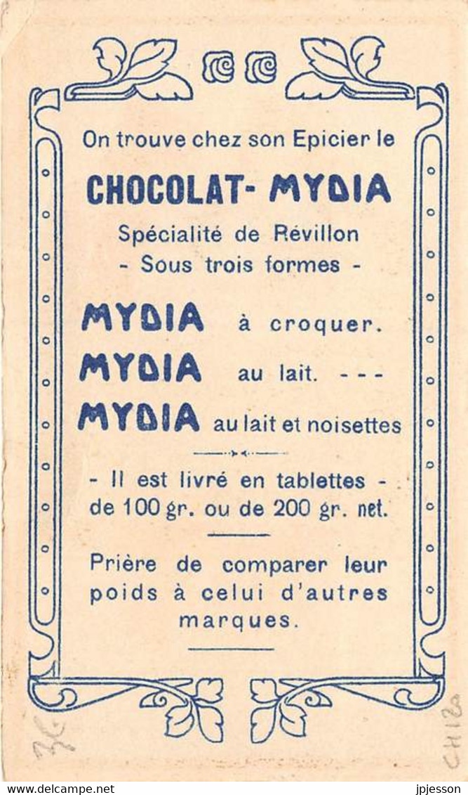 CHROMO  CHOCOLAT REVILLON - LA MERVEILLEUSE ADRESSE - Revillon