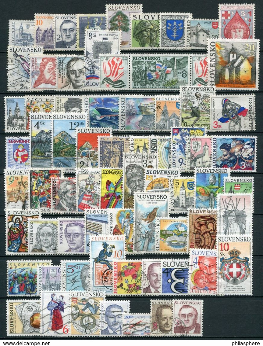 Slowakei Kleines Lot / Sammlung              (048) - Collections, Lots & Séries