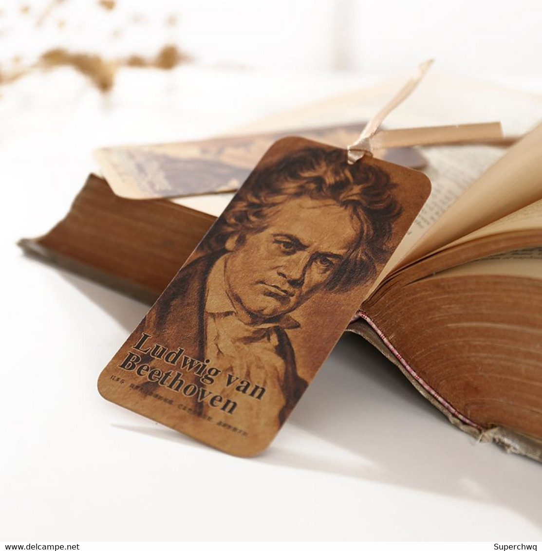 China Bookmark，World Famous Musician, Beethoven/Tchaikovsky/Mendelssohn Etc，10 bookmarks - Marque-Pages