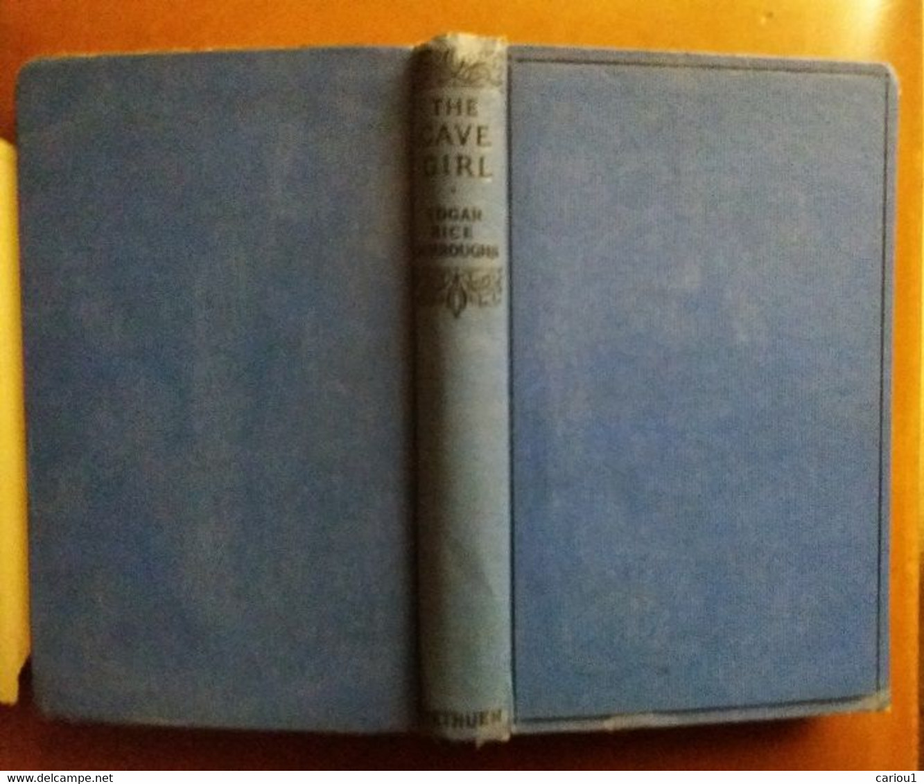 C1  Edgar Rice Burroughs THE CAVE GIRL Methuen 1935 JAQUETTE Dust Jacket PORT INCLUS France - Sciencefiction