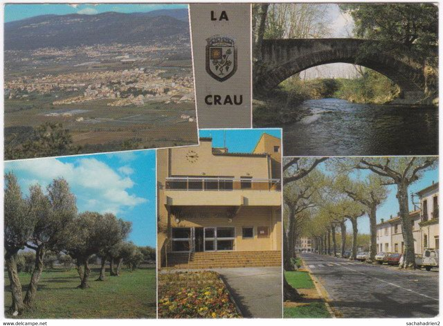 83. Gf. Souvenir De LA CRAU. 5 Vues. 1112 - La Crau