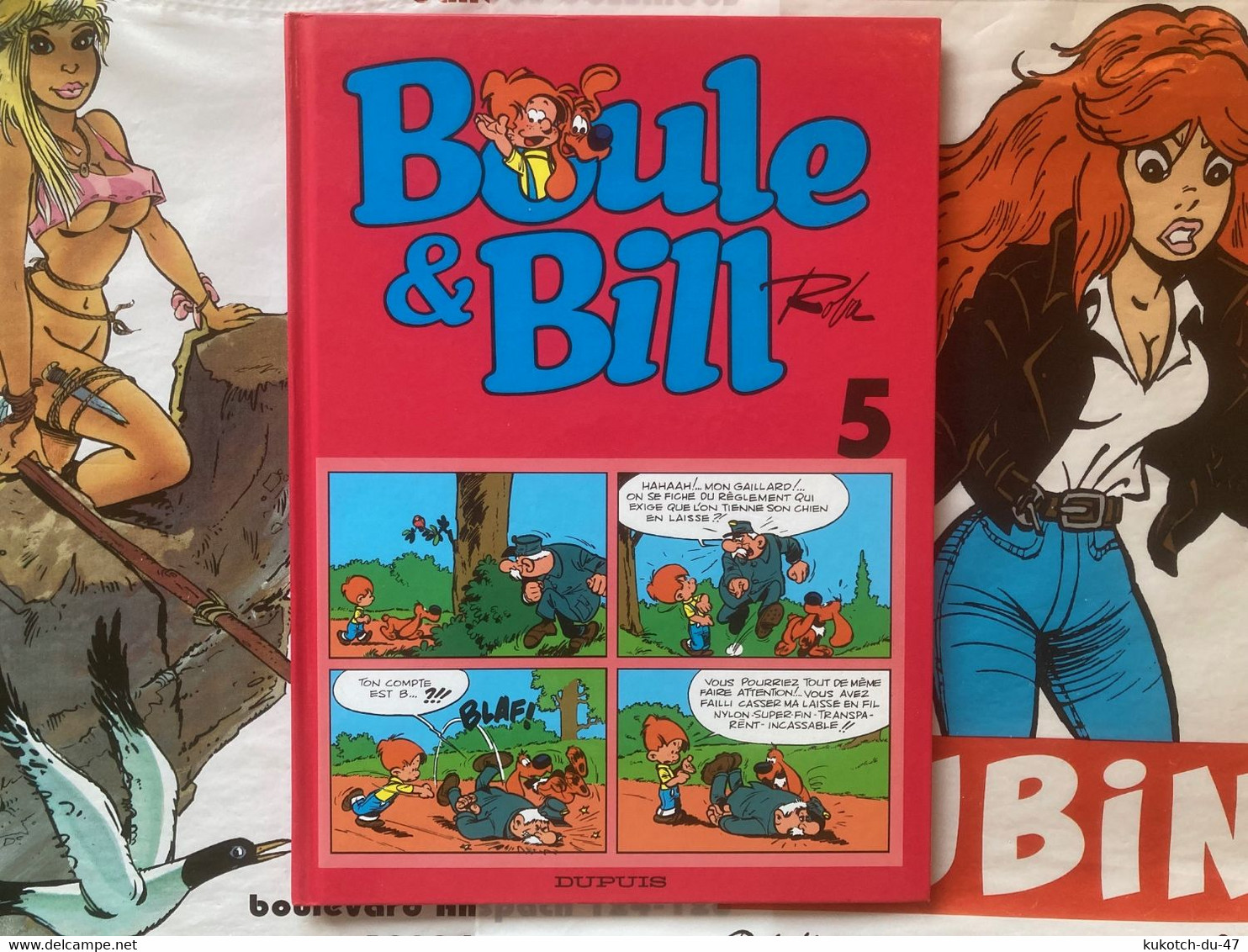 BD Boule Et Bill Globe-trotters - Tome 5 (ou Anciennement 3) - Roba (2000) - Boule Et Bill