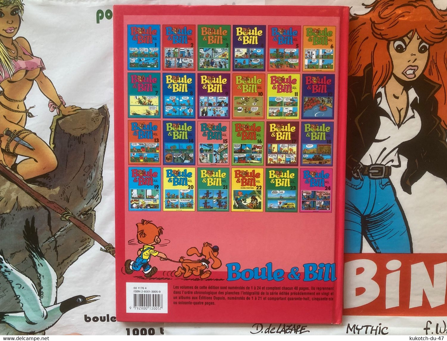 BD Boule Et Bill Globe-trotters - Tome 5 (ou Anciennement 3) - Roba (2000) - Boule Et Bill