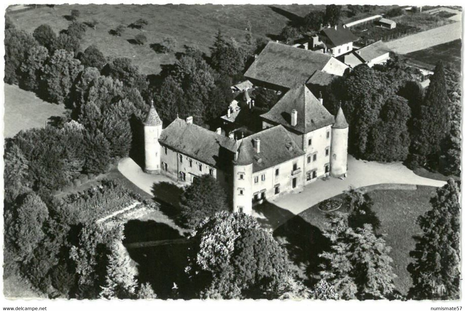 CPSM DOUVAINE - Château De TROCHES - Ed. J. CELLARD N°7665 - Douvaine