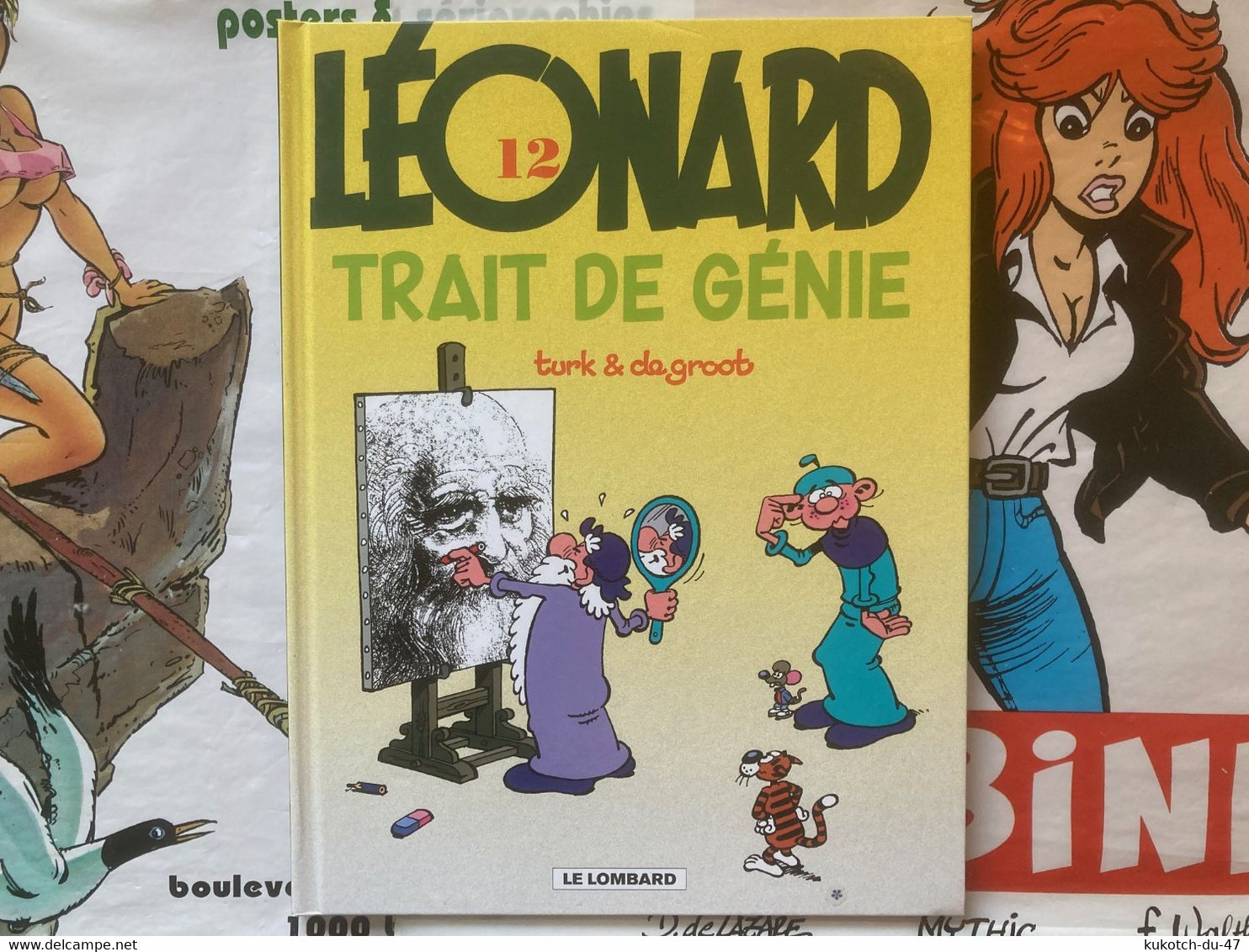 BD Léonard - Trait De Génie - (2003) - Léonard