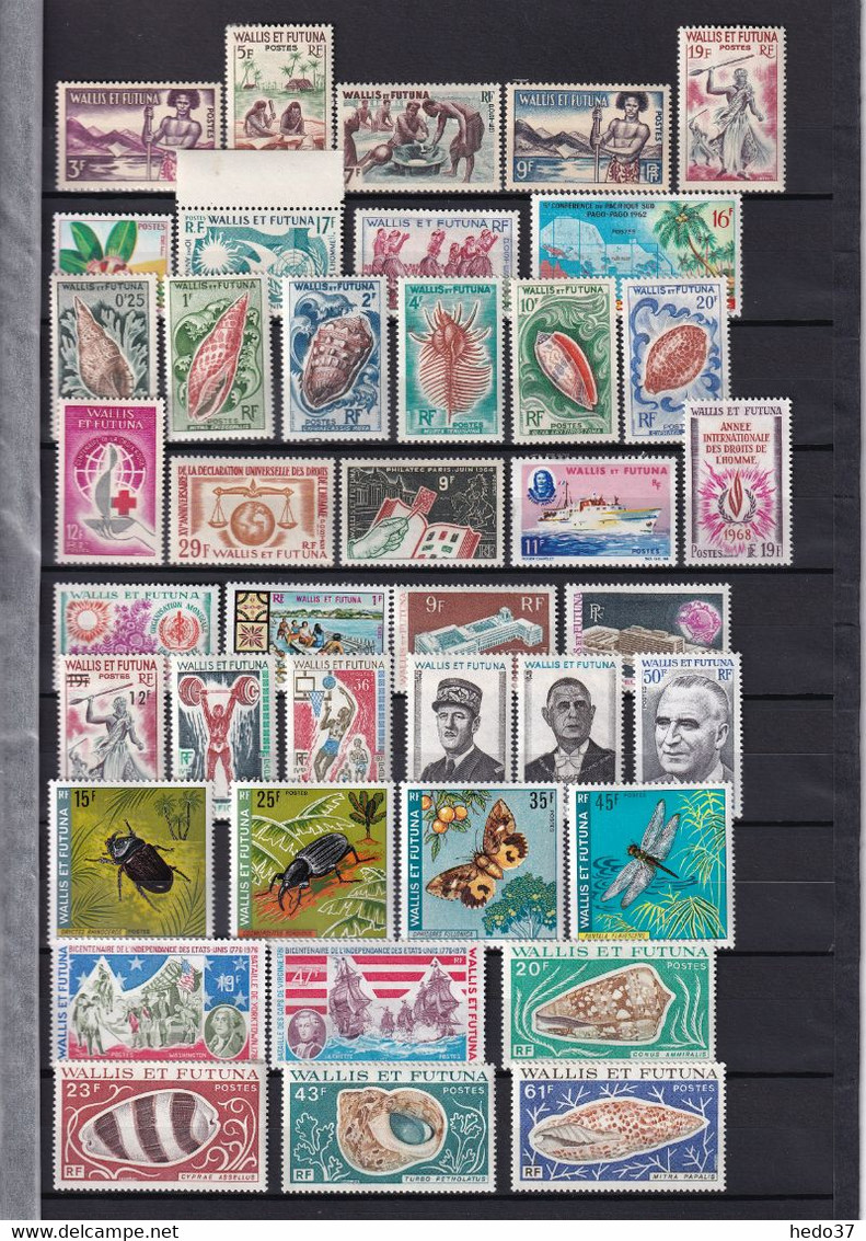 Wallis Et Futuna Du N°157/528 - Très Peu De Manques - Timbres Neufs **/* Sans/avec Charnière (pour Les Plus Anciens) - Collections, Lots & Séries