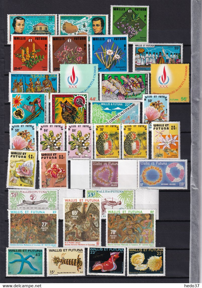 Wallis Et Futuna Du N°157/528 - Très Peu De Manques - Timbres Neufs **/* Sans/avec Charnière (pour Les Plus Anciens) - Collections, Lots & Séries