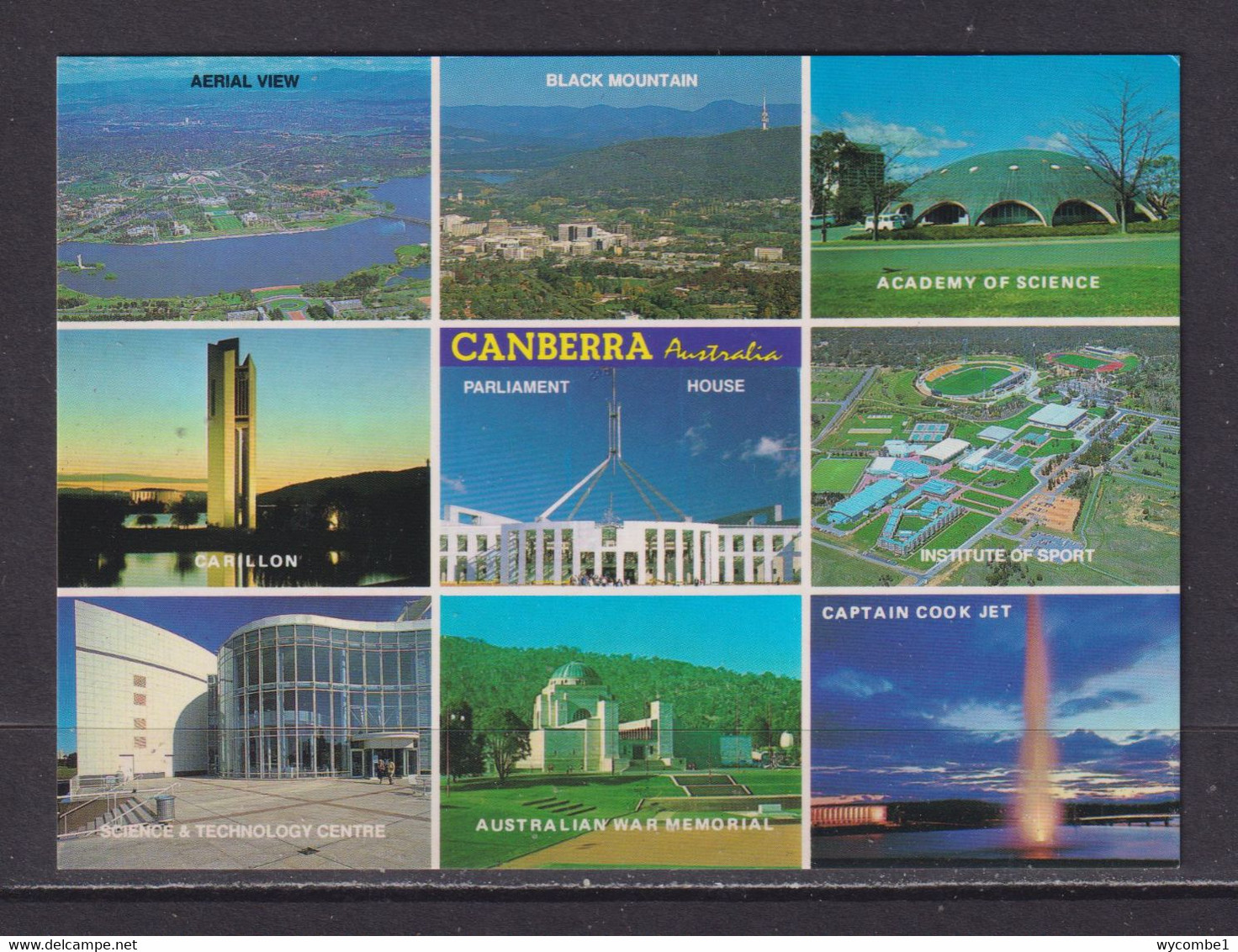 AUSTRALIA - Canberra Multi View Unused  Postcard As Scans - Canberra (ACT)