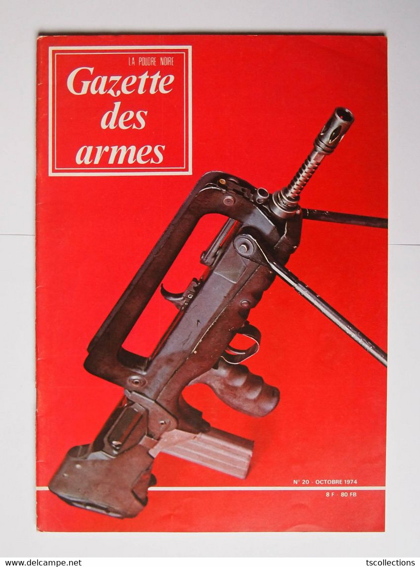 Gazette Des Armes Numéro 20 Octobre 1974 - Weapons