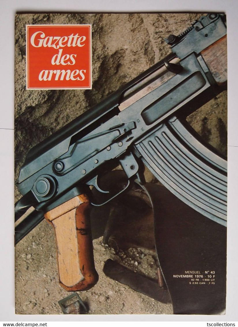 Gazette Des Armes Numéro 43 Novembre 1976 - Armes