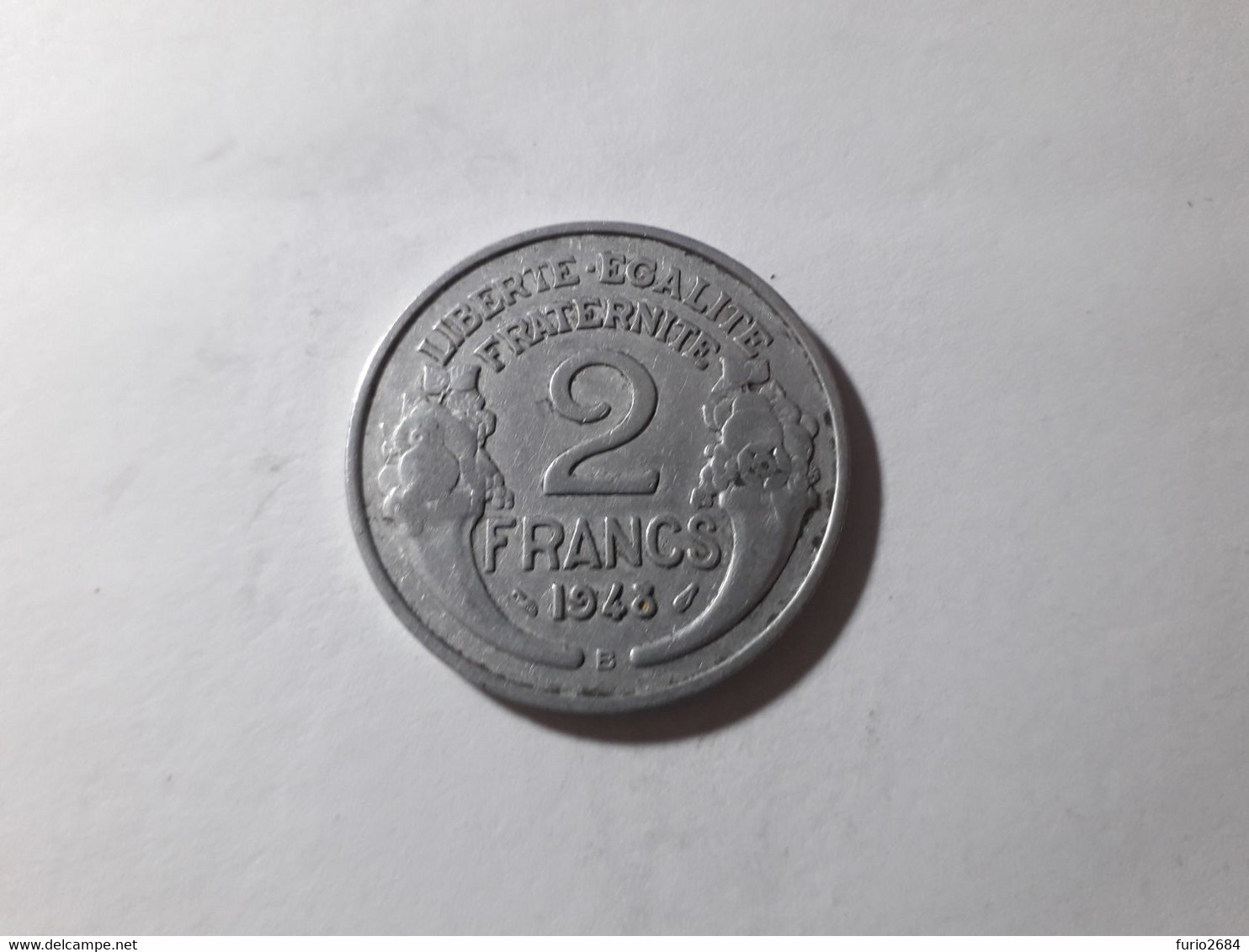 MIX2 FRANCIA 2 FRANCHI 1948 IN BB - 2 Francs