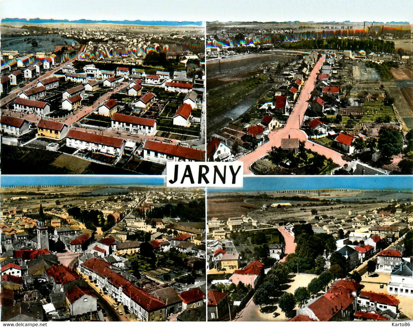 Jarny * Souvenir Du Village * Cp 4 Vues - Jarny