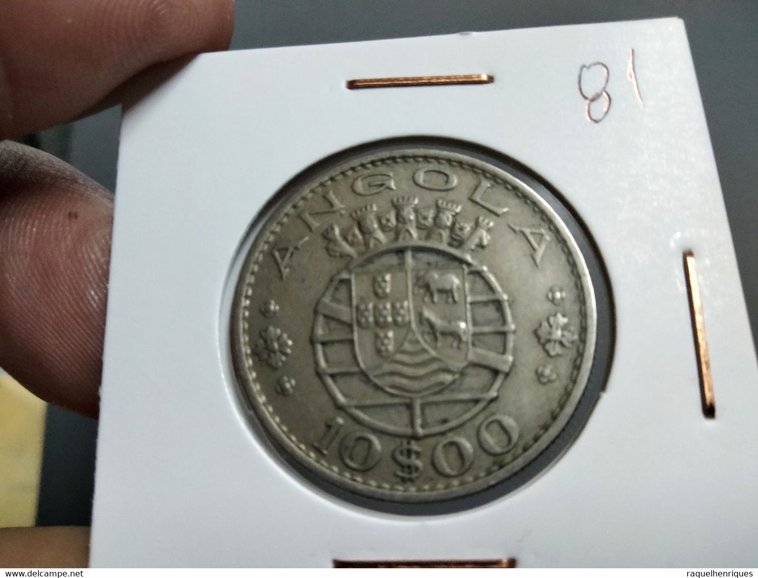 ANGOLA 10 ESCUDOS 1969 (G#29-81) - Angola