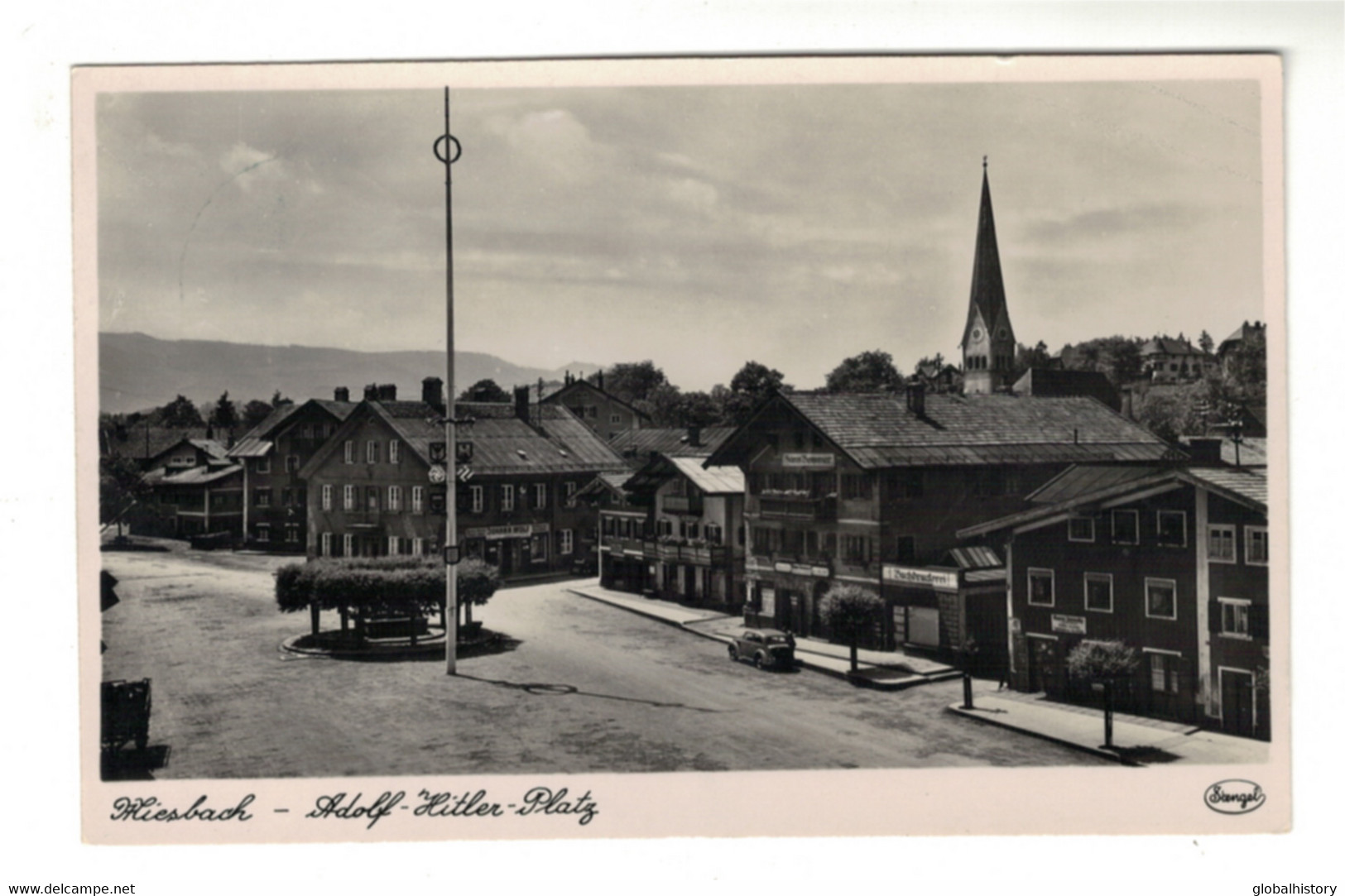 DH1222 - MIESBACH - ADOLF HITLER PLATZ - ECHTE PHOTOGRAPHIE - Miesbach