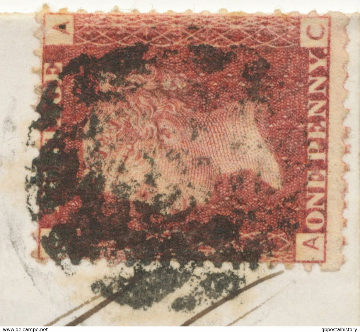 GB 20.12.1873, QV 1d Rose-red Pl.134 (AC) On Very Fine Printed Matter From LONDON To Mr. Johann Andreae, Frankfort - Cartas & Documentos