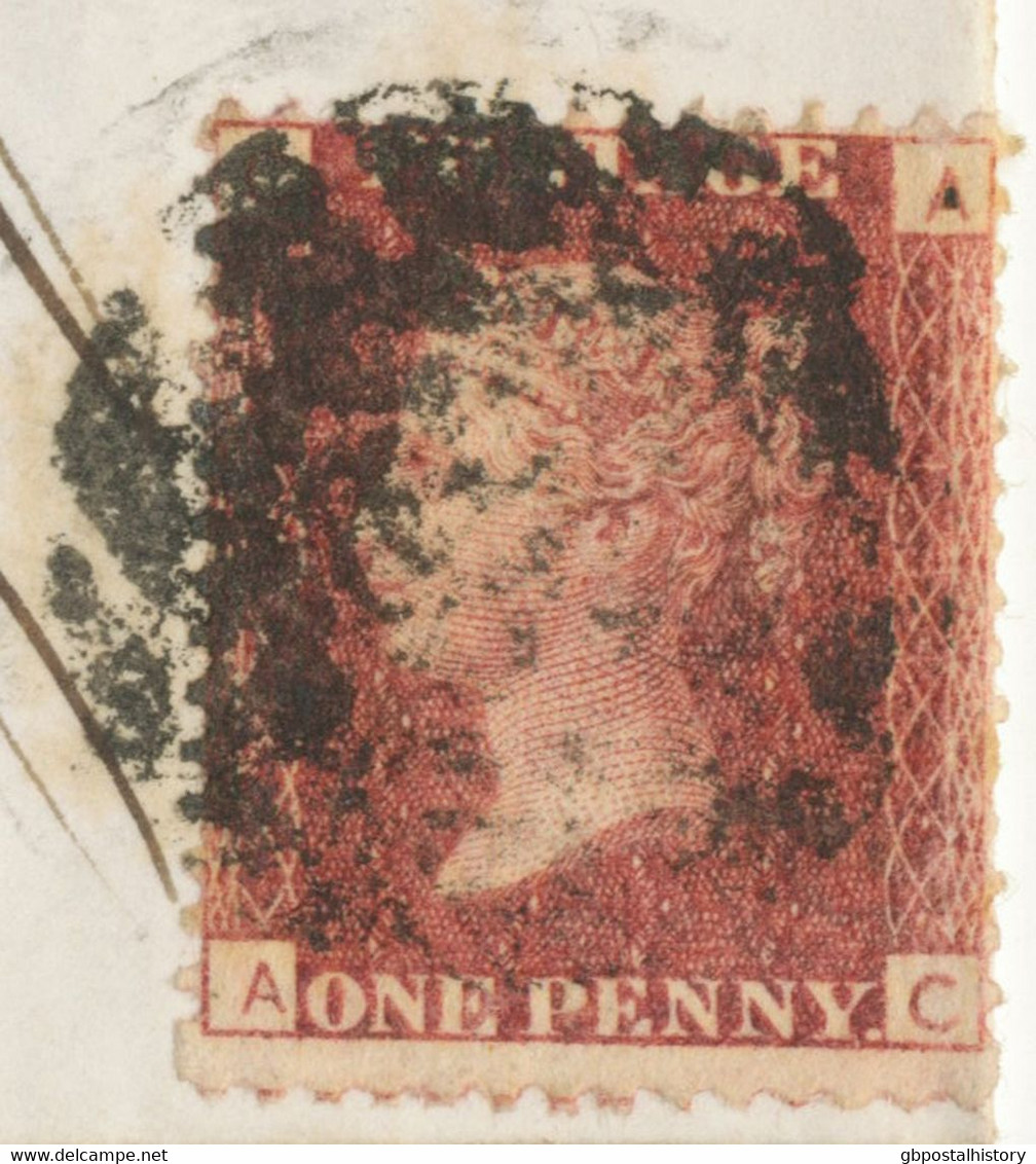 GB 20.12.1873, QV 1d Rose-red Pl.134 (AC) On Very Fine Printed Matter From LONDON To Mr. Johann Andreae, Frankfort - Storia Postale