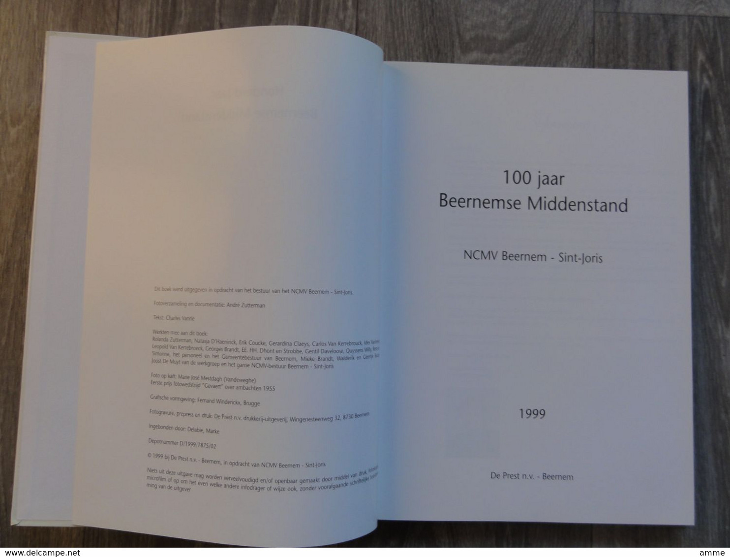 Beernem  * (Heemkunde Boek)  Honderd Jaar Beernemse Middenstand 1900-2000 - Beernem