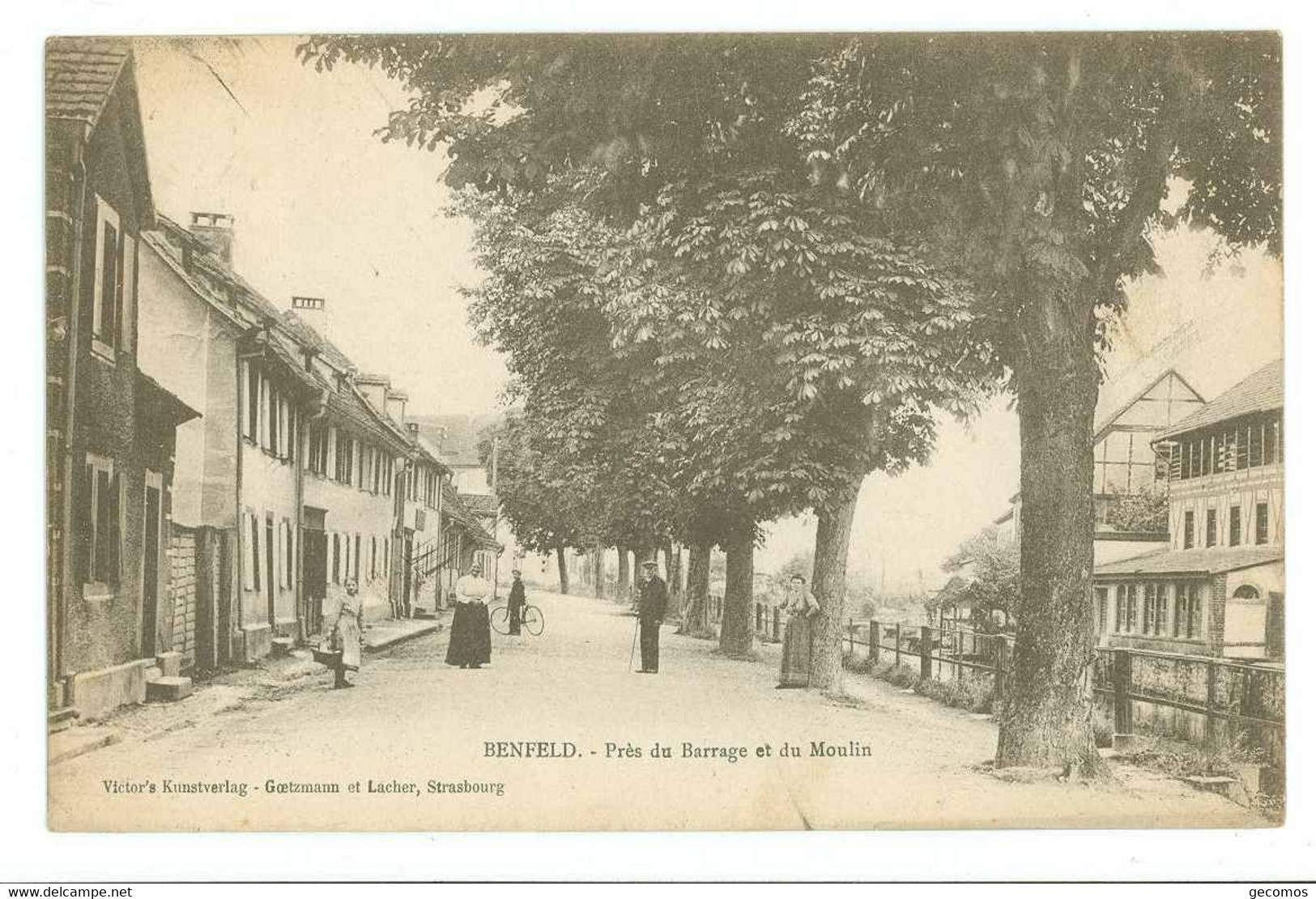 67 - BENFELD - Près Du Barrage Et Du Moulin - Benfeld