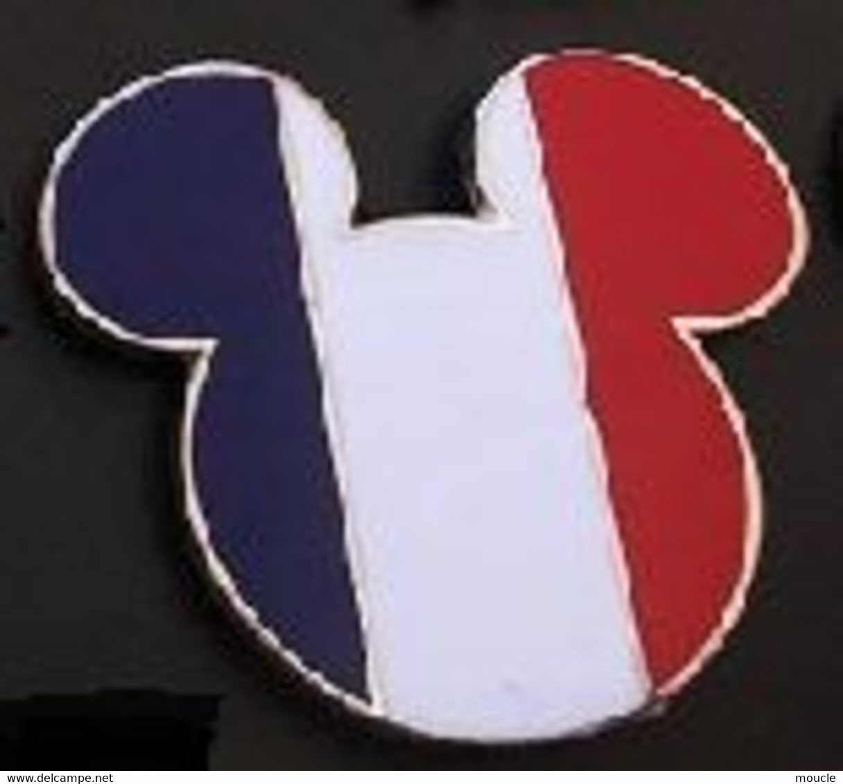 TETE DE MICKEY MOUSE - DRAPEAU FRANCAIS - FRANCE - MAUS - SOURIS - OREILLES - WALT DISNEY - EGF - TOPOLINO - (31) - Disney