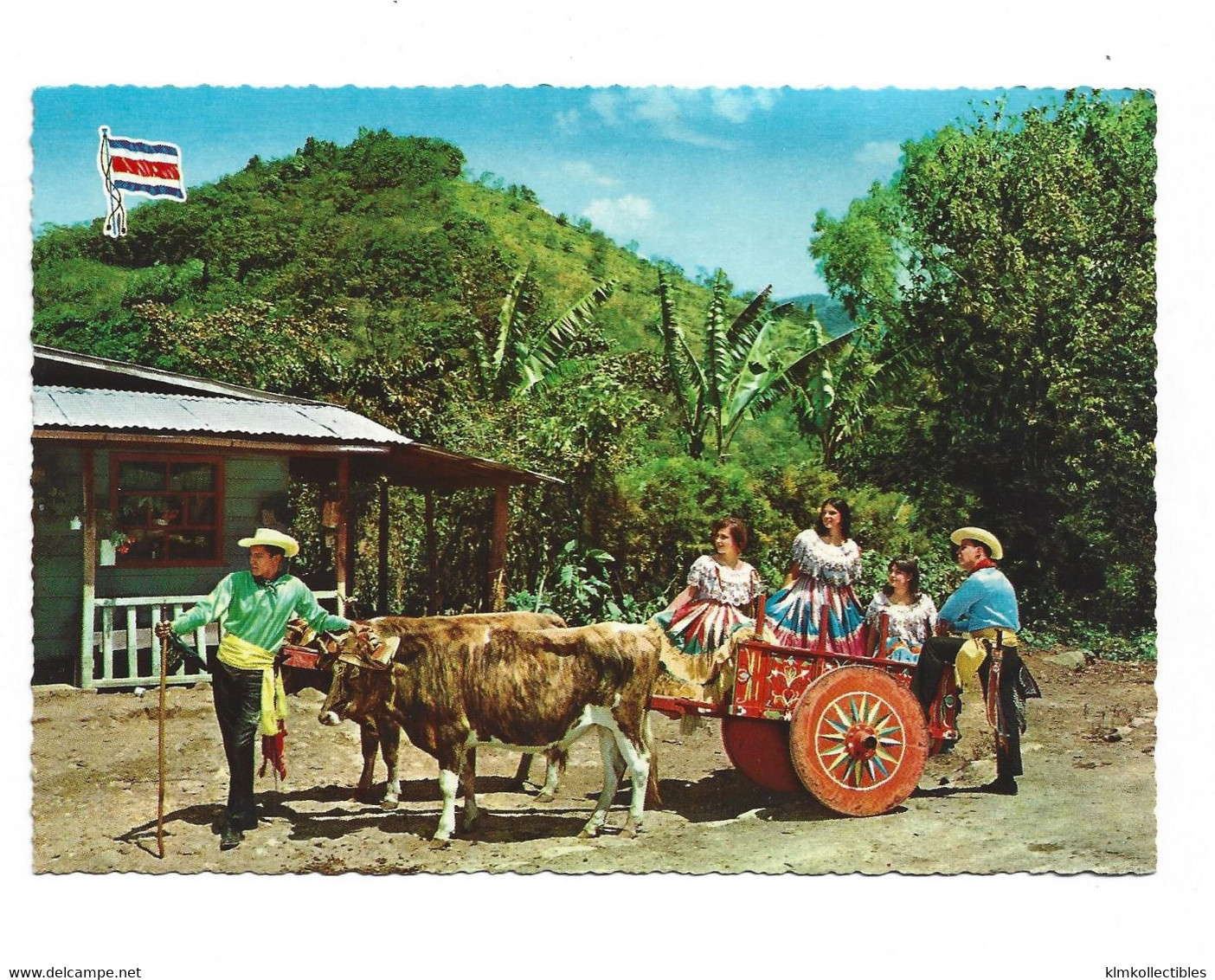 COSTA RICA - FOLKLORIC OXCART - Costa Rica