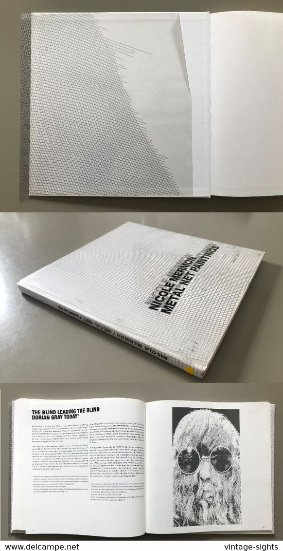 Nicole Merman: Metal Net Paintings (Rare Graphic Design / Art Book 2009) - Grafica & Design
