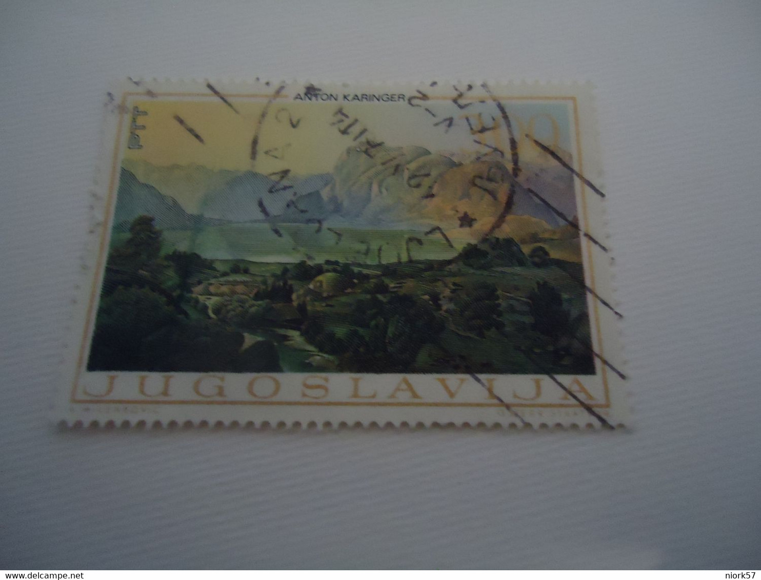 YUGOSLAVIA  USED  STAMPS  PAINTINGS  WITH POSTMARK - Sonstige & Ohne Zuordnung