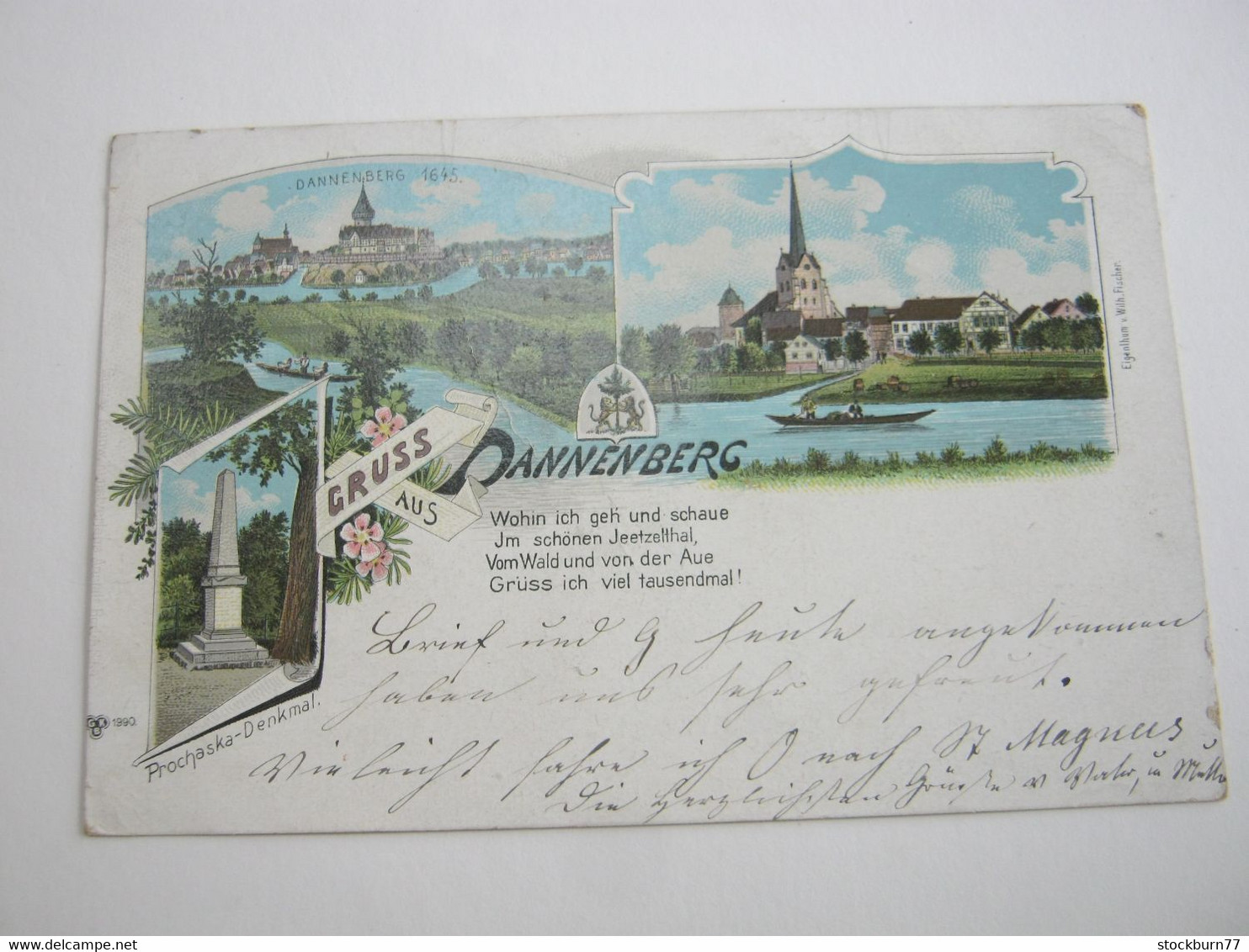 DANNENBERG  ,  Schöne  Karte Um 1903 - Dannenberg