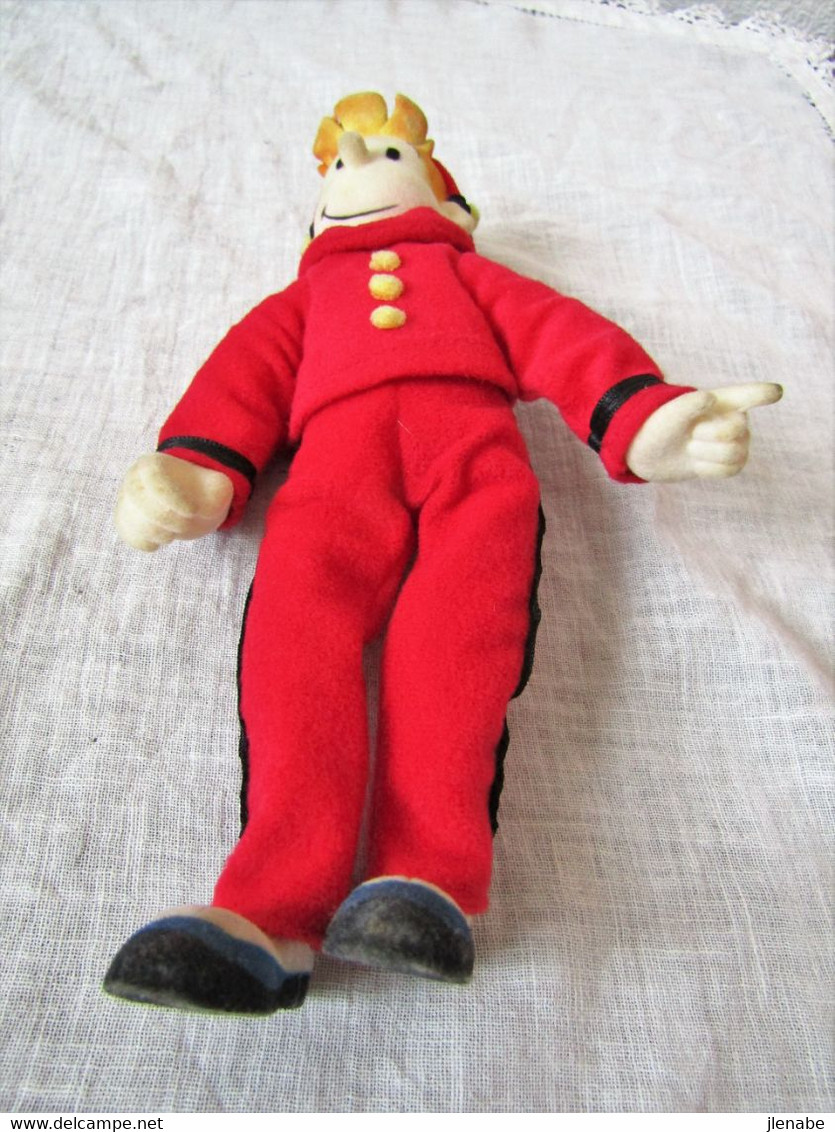 Figurine SPIROU Articulable Vintage - Figurines En Plastique