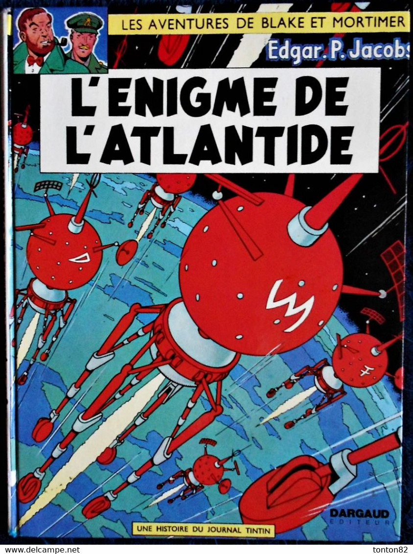 Edgar. P. Jacobs - L' énigme De L'Atlantide - Une Histoire Du Journal Tintin - ( 1970 ) . - Blake Et Mortimer