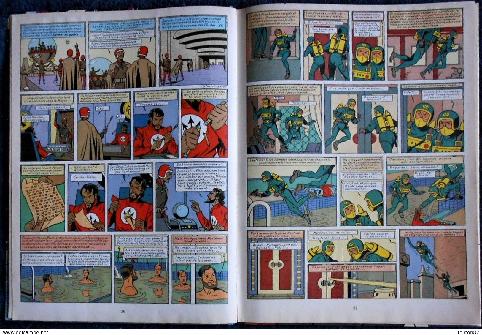 Edgar. P. Jacobs - L' énigme de l'Atlantide - Une histoire du Journal Tintin - ( 1970 ) .