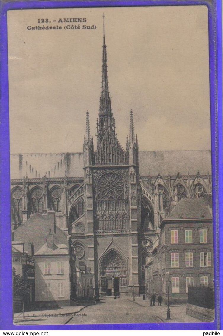 Carte Postale 80. Amiens  La Cathédrale    Très Beau Plan - Allaines